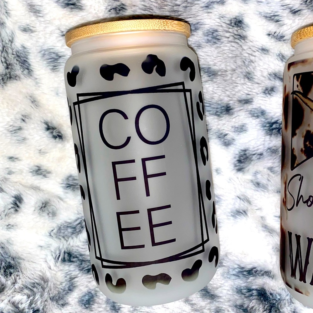 Glass Coffee Tumbler